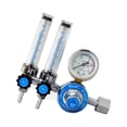 thumbnail image 1 of Argon / CO2 Mig Tig welding regulators Flow Meter Flowmeter co2 regulator Gas Regulator Gauge Welding double, 1 of 5