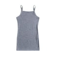 thumbnail image 1 of Robes pour Filles - Robe Sans Manches pour Petites Filles Printemps Été Solide Douce Confortable pour un Usage Quotidien, 1 of 6