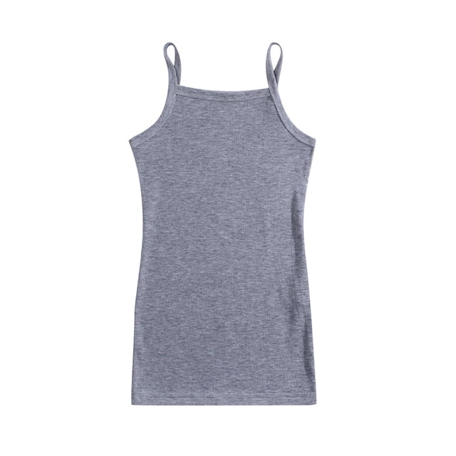 Robes pour Filles - Robe Sans Manches pour Petites Filles Printemps Été Solide Douce Confortable pour un Usage Quotidien