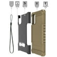 thumbnail image 2 of Tri-Shield Series for Samsung Galaxy A04s/A04/M13/A13/A32 5G Case, [Military Grade] Rugged Phone Cover with Metal Kickstand [Includes Wrist Strap Lanyard], 2 of 6