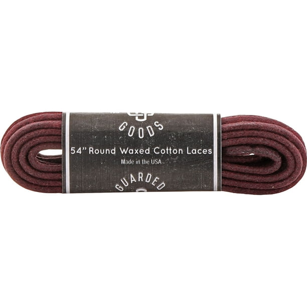 burgundy boot laces