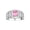 Pink Ice, variant on Rings for Women Sterling Silver Ring Classic Style 7X5MM Oval Gemstone & Diamond Ring October Pink Ice Jewelry Size 5