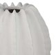 thumbnail image 4 of Jarrón Decorativo Benzara Velz Redondo Blanco Mate de 30 cm, 4 of 9