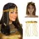 thumbnail image 4 of Diadema Con Cuentas De Cleopatra Egipcia Para Mujer, Disfraz De Reina, Joyería De Serpiente-oro Sunnimix Diadema de mujer, 4 of 7