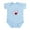 Sky Blue, variant on CafePress - Allstar Westie Love Infant Bodysuit - Baby Light Bodysuit, Size Newborn - 24 Months