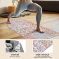 thumbnail image 4 of Pioneer Flower Floral Print Pattern Hot Yoga Mat Towel Non Slip for Hot Yoga - Quick-Drying Yoga Mat Cover with 4 Corner Pockets with Travel Bag - Hot Yoga Towel Non Slip 74"x26", 4 of 6
