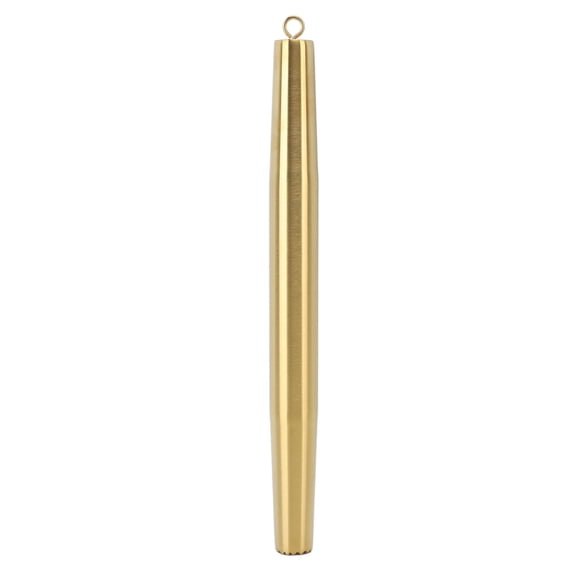 BIMZUC 304 Stainless Steel Rolling Pin – Ice‑Crushing Dough Roller with Gold‑Colored Ceramic Ring for Baking, Pizza, Pastry & Pasta