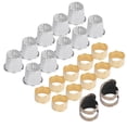 thumbnail image 4 of Vintage ThimblesSewing Thimble Set Adjustable Sewing Thimble Brass Thimble High Capacity, 4 of 8