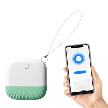 

Tiitstoy Bluetooth Anti-loss Device Two-way Find Keyring Bag Finder Multi-color Extra Long Waiting Finder Green