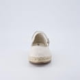 thumbnail image 6 of Cushionaire Tapas Canvas Mary Jane Flat Espadrilles for Women, Cushioned Comfort Closed Toe with Adjustable Strap, 6 of 11