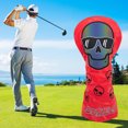 thumbnail image 2 of Cubierta para la cabeza de madera para golf Cubierta para la cabeza Rojo C Sunnimix Casco de palo de golf, 2 of 8