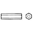 Boltmaster 11845 0.37 x 16 in. Steel Coupling Nut