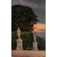 thumbnail image 2 of James Carroll Beckwith 10x14 Black Ornate Wood Framed Double Matted Museum Art Print Titled: Corner of the Terrace, Versailles (1911), 2 of 5