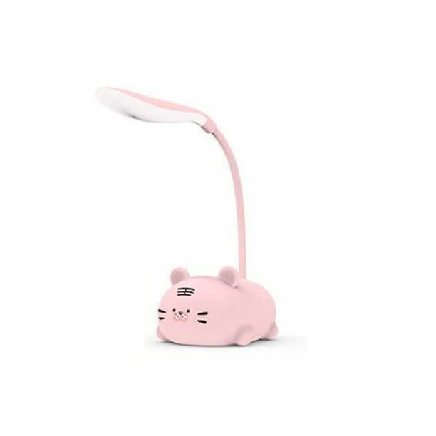 Inteprter Lámpara de lectura ajustable de ahorro de energía con protección ocular para luz nocturna, lámparas de LED con carga USB, hogar, Iluminación y accesorios tigre/3W Inteprter HA067802-03
