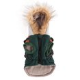 thumbnail image 2 of Chaqueta de Invierno para Perros Resistente Al Viento Abrigo Forrado de Algodón para Clima Frío Ajustable Chaquetas Cálidas para Cachorros Abrigo con Capucha para Clima Frio ANGGREK Otros, 2 of 8