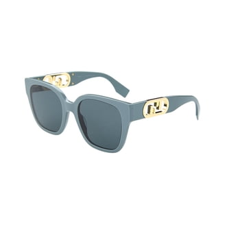 FENDI FF 0403/G/S 0KB7 7Y Sunglasses Grey Frame Gold Decor  display picture 2