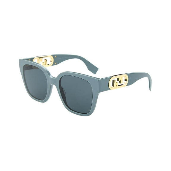 FENDI Women's FE40063I 54mm Sunglasses, Gray