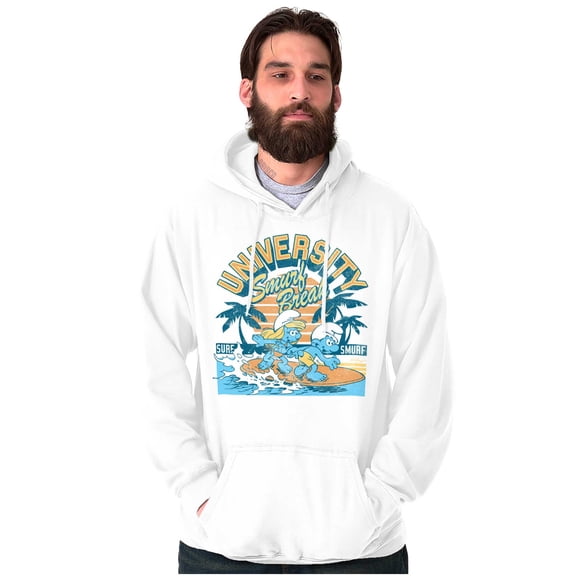The Smurfs University Spring Break Hoodie Sweatshirt Women Men Brisco Brands S