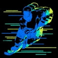 thumbnail image 2 of Junior's Lost Gods Hockey Player Graphic Tee Black Medium, 2 of 3