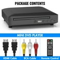 Mini DVD Player for TV with HDMI Small DVD Player with Remote Compact