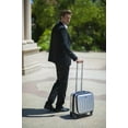 thumbnail image 4 of Rockland Revolution Hardside Rolling Computer Case, Black, Carry-On 17-Inch, 4 of 6