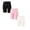 3PC, variant on 6 Pack Girls Bike Shorts Under Dress Cartwheel Dance Long Biker Girls Shorts for Kids Toddler Summer Clothes, 7-8 Years