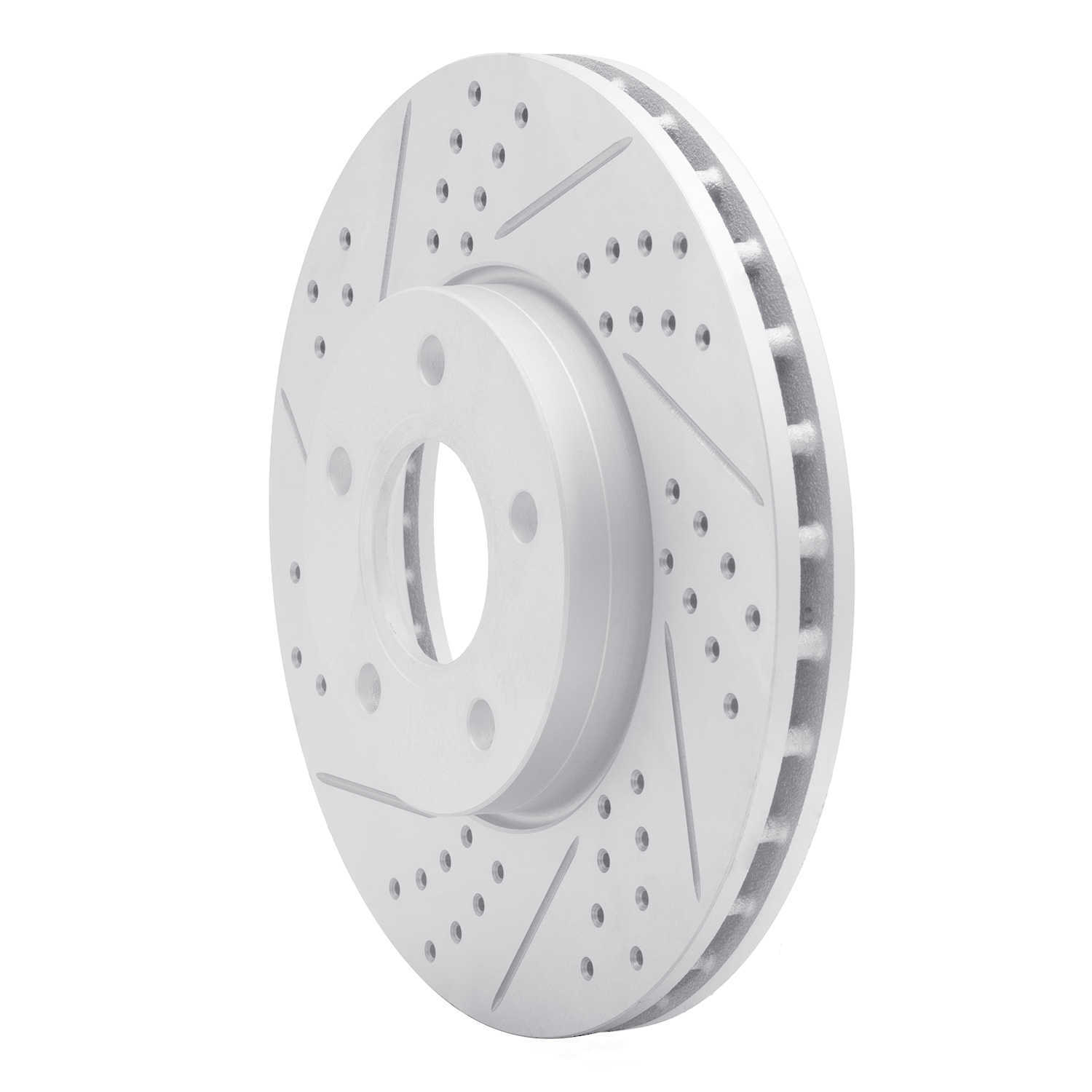 Dynamic Friction Company 830-54067L DFC Geoperformance Rotor - Drilled and Slotted