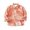 Orange, variant on GobdXE Unisex Kids Stripe Button Up Shirt Long Sleeve Lapel Casual Lightweight Shirt Back to School Daily Outfit Green,12-13 Years