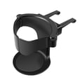 thumbnail image 2 of Extra Cup Holder for Car, Cup Holder for Car, 3.6 in Upper Opening, Abs Rigid Build, Automotive Beverage Placement, Swappable Clips, Black, 1 Pc, 2 of 8
