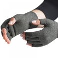 thumbnail image 4 of Natracure Arthritis Gloves - Compression Gloves - L  S - (for Relief from Stiff Joints  Inflammation  Carpal Tunnel and Rheumatoid & Osteoarthritis Pain), 4 of 6