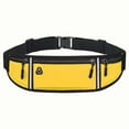 thumbnail image 4 of Running Belt Waist Pack Bag Handbag with Adjustable Strap Runners Fanny Pack Yellow, 4 of 9