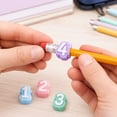 thumbnail image 6 of Numbered Pencil Toppers, 30pc Number Pencil Toppers, 3D Printed Reusable Classroom Pencil Labels for Teachers, Pencils Tracking Markers for Supply Stations and School Organization(Light Blue), 6 of 6