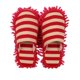 thumbnail image 1 of Chenille Shoe Cover 1Pair Red Multi-Surface Mop for Keep Floor Clean, 1 of 3
