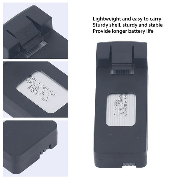 RC Drone Replacement Battery 3.7V 1800mAh, High Capacity Li,Po, Ideal For F196, S150, S118, H2, D8  More