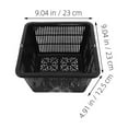 thumbnail image 2 of Minkissy 3Pcs Heavy Duty Filter Cups Plastic Net Pots For Root Development Improvement, 2 of 7