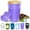 Purple, variant on FORHVIPS Coffee Tumbler with Lid,13 Floz/380ML Travel Coffee Mugs,Double Wall Vacuum Reusable Insulated Tumbler Spill Proof with Lanyard - Thermos Cup for Keep Hot/Ice Coffee,Tea and Beer
