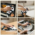 thumbnail image 6 of 2 Pcs Funny Kitchen Towels,Colorful Halloween Ghosts Pattern Microfiber Dish Towels,Kitchen Tea Towels,Kitchen Towel Set (18" X 26"), 6 of 7