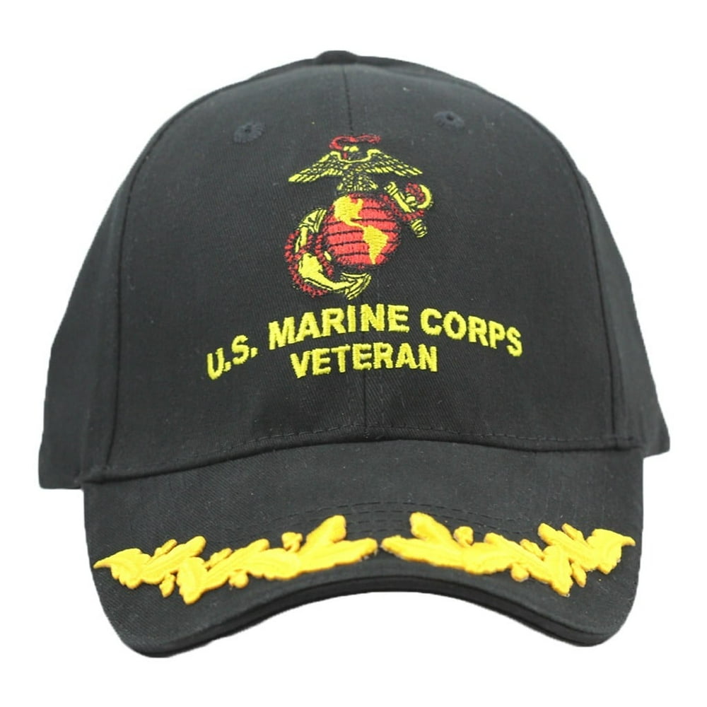 Us Marine Corps Veteran Military Cap With Scrambled Eggs - Walmart.com 