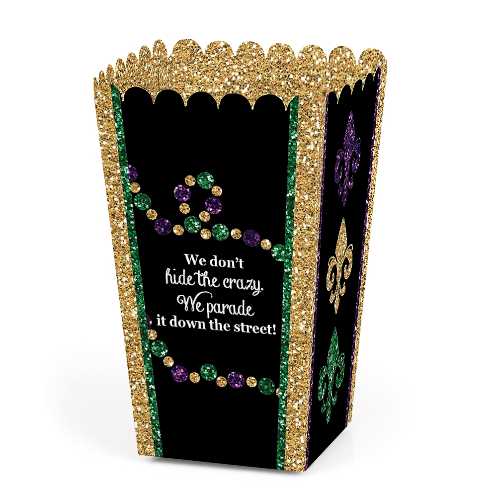 mardi gras cake boxes