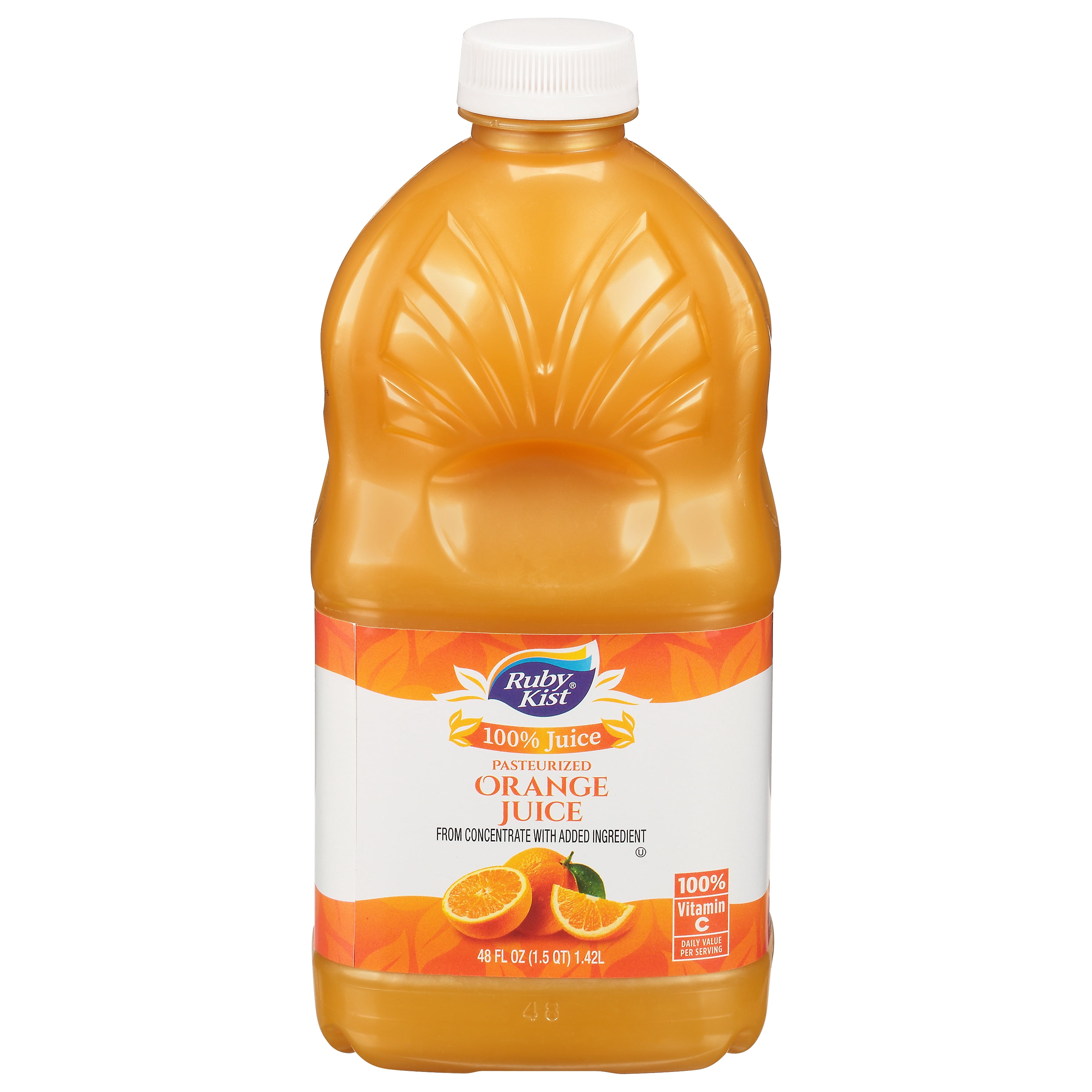 V.I.P. Ruby Kist 100% Orange Juice, 48 fl oz