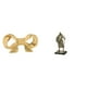 thumbnail image 1 of Tirador de mueble con forma de lazo de latón, estatua de caballero, figura decorativa coleccionable de resina, ideal para escritorio de oficina., 1 of 8