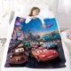 thumbnail image 5 of Rayo McQueen (Disney Cars) anti-pilling, suave, ligera, esponjosa y acogedora de lujo para hogar y cocina – Perfecta para niños y adultos,70X110cm, 5 of 6