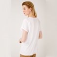 thumbnail image 7 of Biggdesign Faces Lucky Womens Crew Neck T-Shirt, 7 of 7
