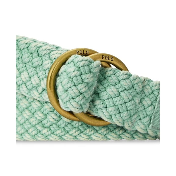Polo Ralph Lauren Men's Braided Cotton Belt - Faded Mint