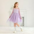 thumbnail image 6 of Spring Long Sleeved Girls' Dress Mesh Princess Dress, 6 of 9