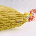 thumbnail image 4 of REGALWOVEN Corduroy Decorative Throw Pillow Covers Soft Boho Striped Cushion Covers Yellow 18" x 18", 4 of 6