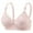 Pink, variant on Breezora Soft Cotton Wireless Bra Comfort Fit Breathable Design Seamless Support Thin Cup 100B Size Beige