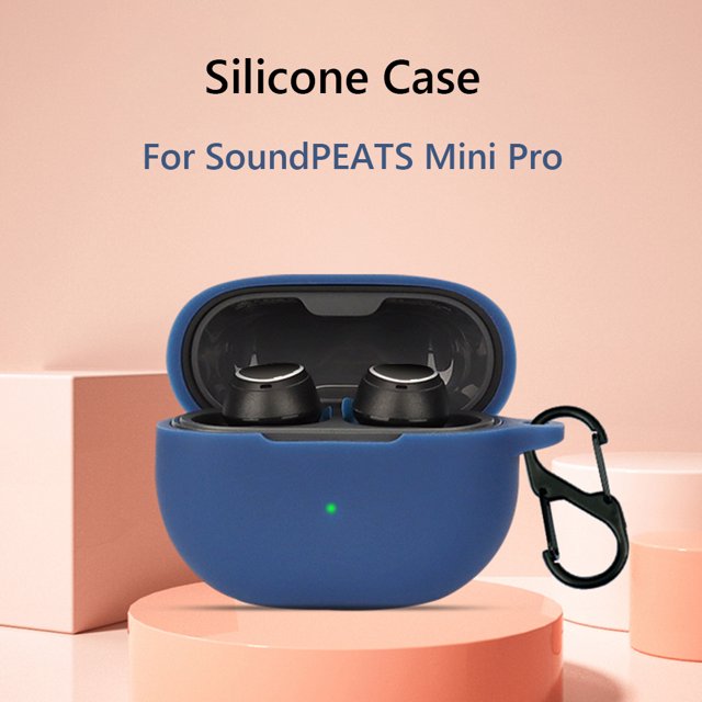 Audífonos Funda protectora para auriculares inalámbricos SoundPEATS Mini Pro compatible con Bluetooth Universal Accesorios Electrónicos