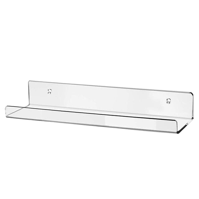 IDEANATEGRATE Repisa Transparente De Acrílico Para Pared Con Estético Y Alta Resistencia