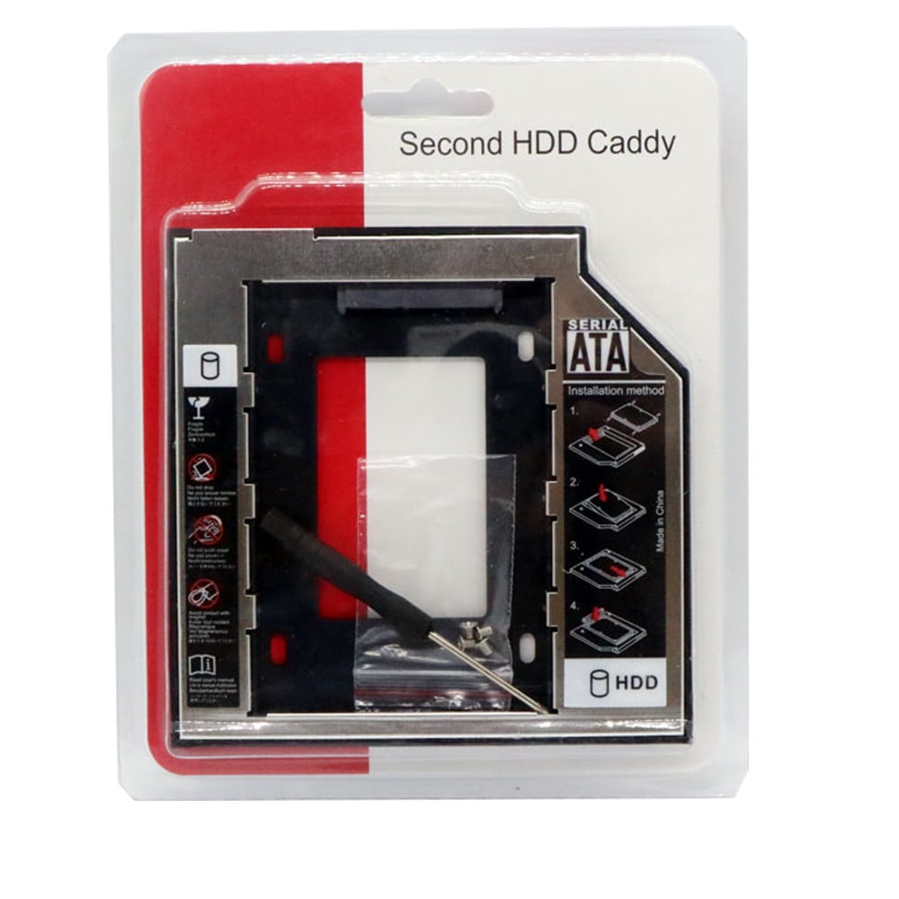 2nd Hard Drive HDD SSD SATA Caddy for ASUS X45 X44 X44h X43 X42J X53S X55 X84 